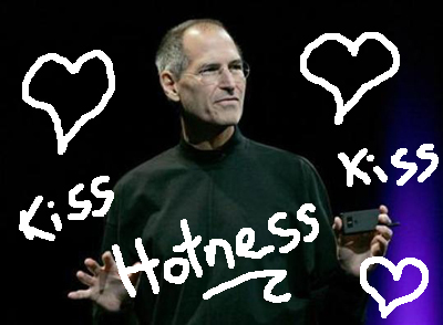 Steve Jobs Kisses