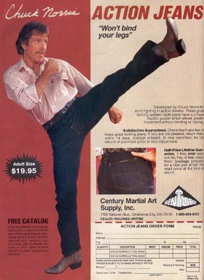 Chuck Norris Pants