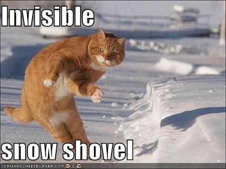 Invisible Snow Shovel