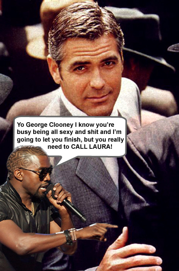 George Clooney- Kanye West