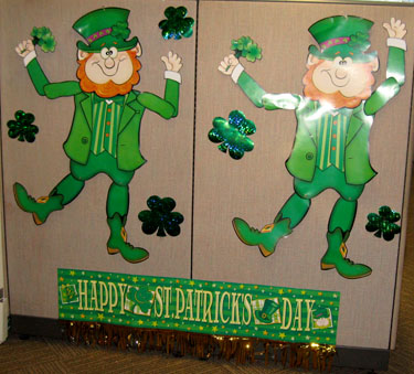 St. Patrick's Day Wall